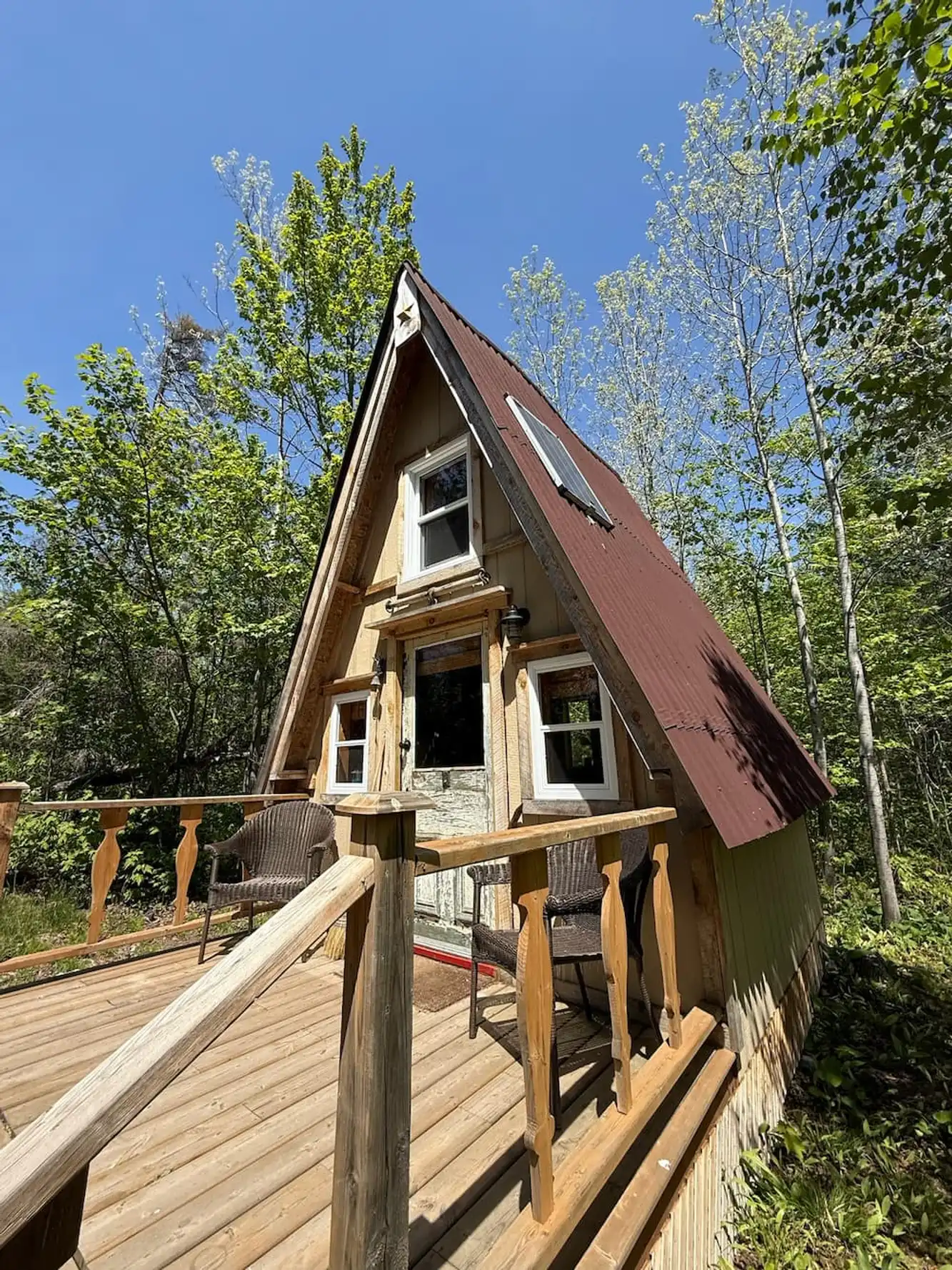 The Bos Manor cabin.