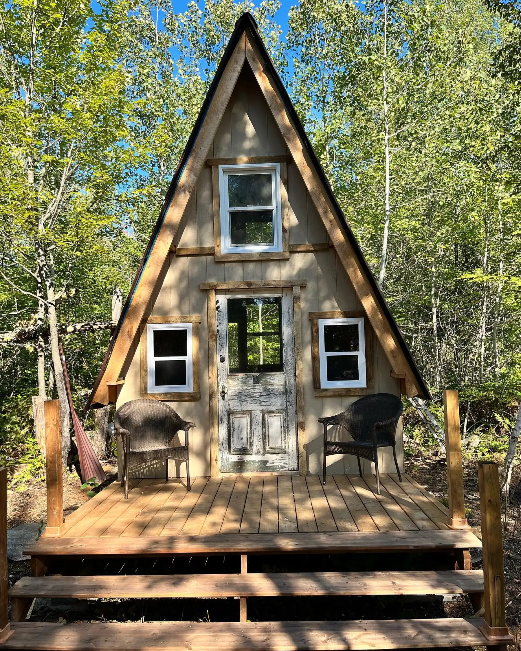 The Bos Manor cabin.